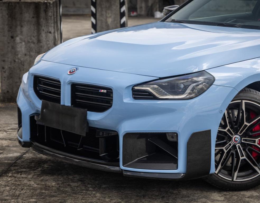 Aero Republic MP Style Front Side Vent Trim Replacement for BMW M2 M2C G87 Carbon Fiber