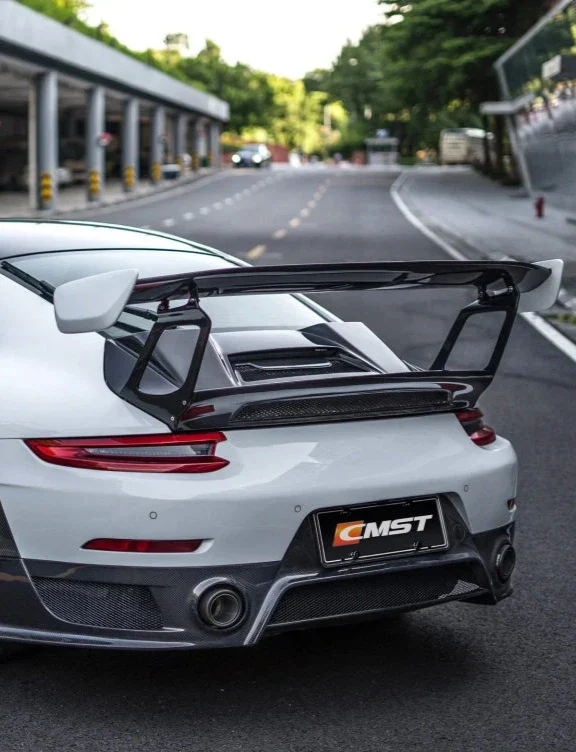 CMST Tuning GT2RS Rear Trunk Deck Lid & Wing for Porsche 991 991.1 991.2 Base/S/T/4S/GTS/Turbo S Coupe Carbon Fiber/FRP