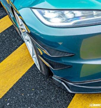 CMST Tuning Front Canards for Tesla Model 3 Highland 2024-ON Carbon Fiber