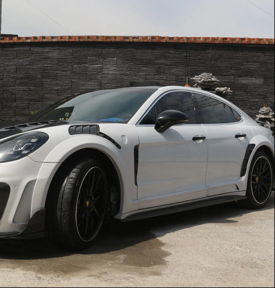 Aero Republic MSRY Style Wheel Arches for Porsche Panamera 971.1 971.2 Base/4/4S/GTS/Turbo/Turbo S 2017-2023 Carbon Fiber