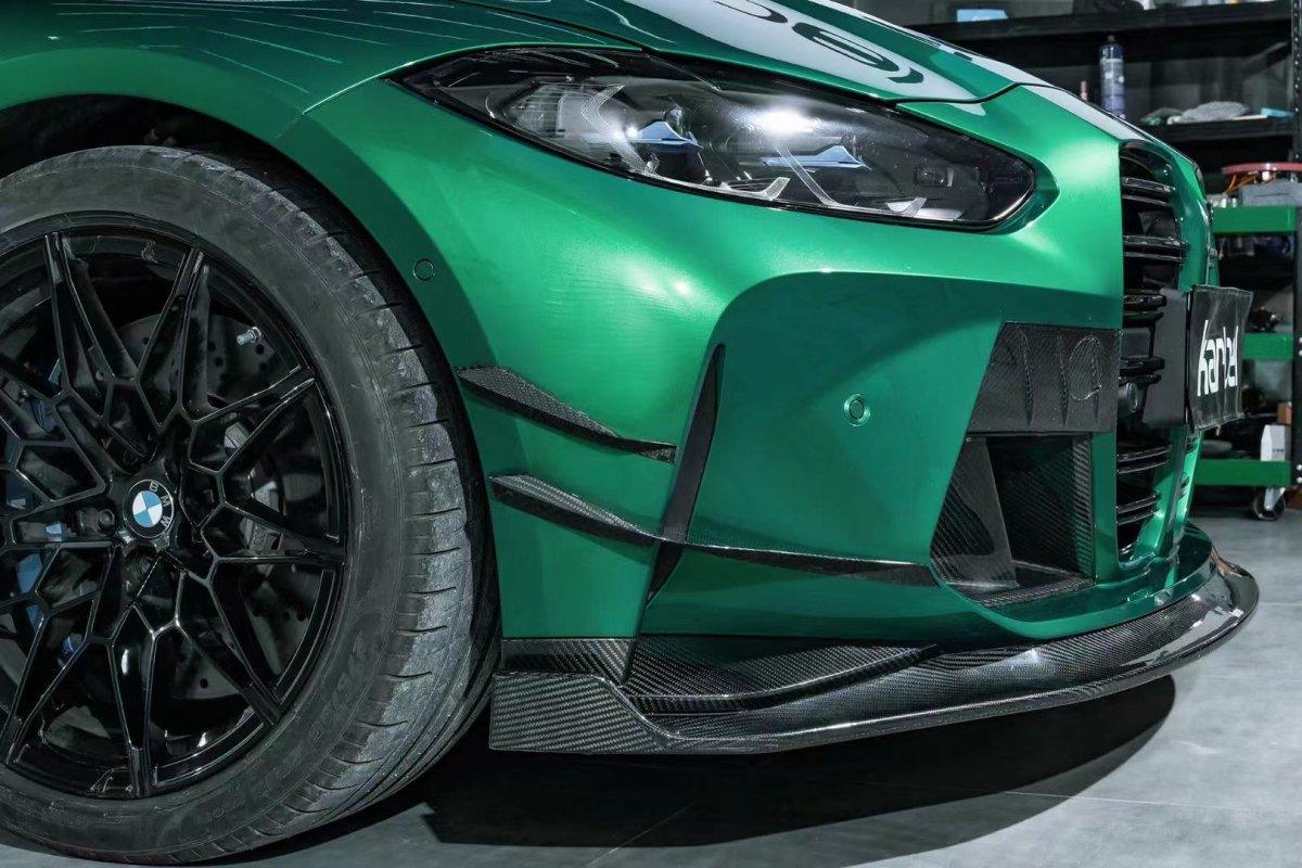 Karbel Carbon Front Canards for BMW M3 G80 G81 & M4 G82 G83 2021-ON Carbon Fiber
