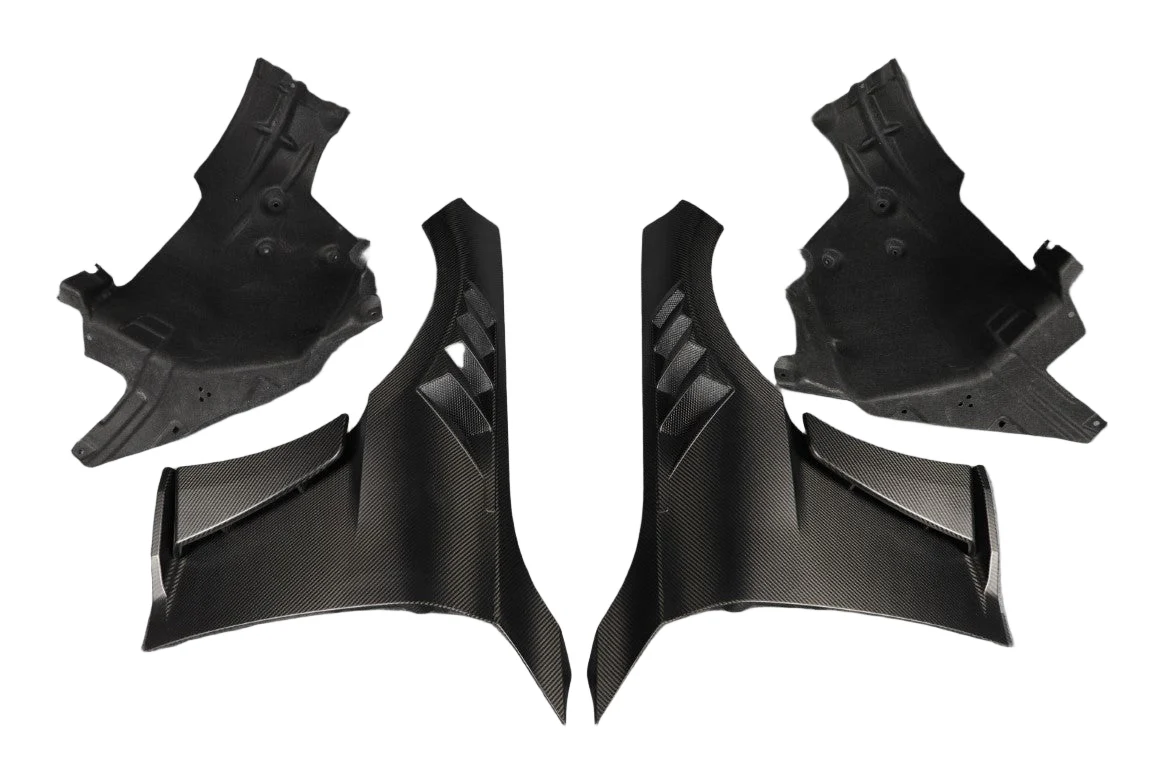 Aero Republic N style Front Fenders & Liners for BMW M2C M2 G87 2023-ON Dry Pre-preg Carbon Fiber