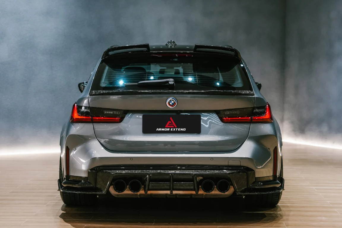 ArmorExtend Rear Roof Spoiler for BMW M3 G81 2021-ON & 3 Series G21 2019-ON Dry Pre-preg Carbon Fiber