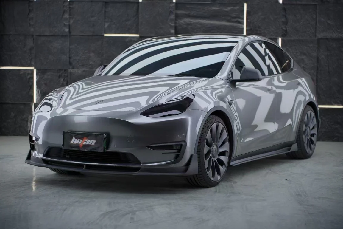 BCTXE Tuning V1 Side Skirts for Tesla Model Y Performance Standard 2020-2025 Carbon Fiber