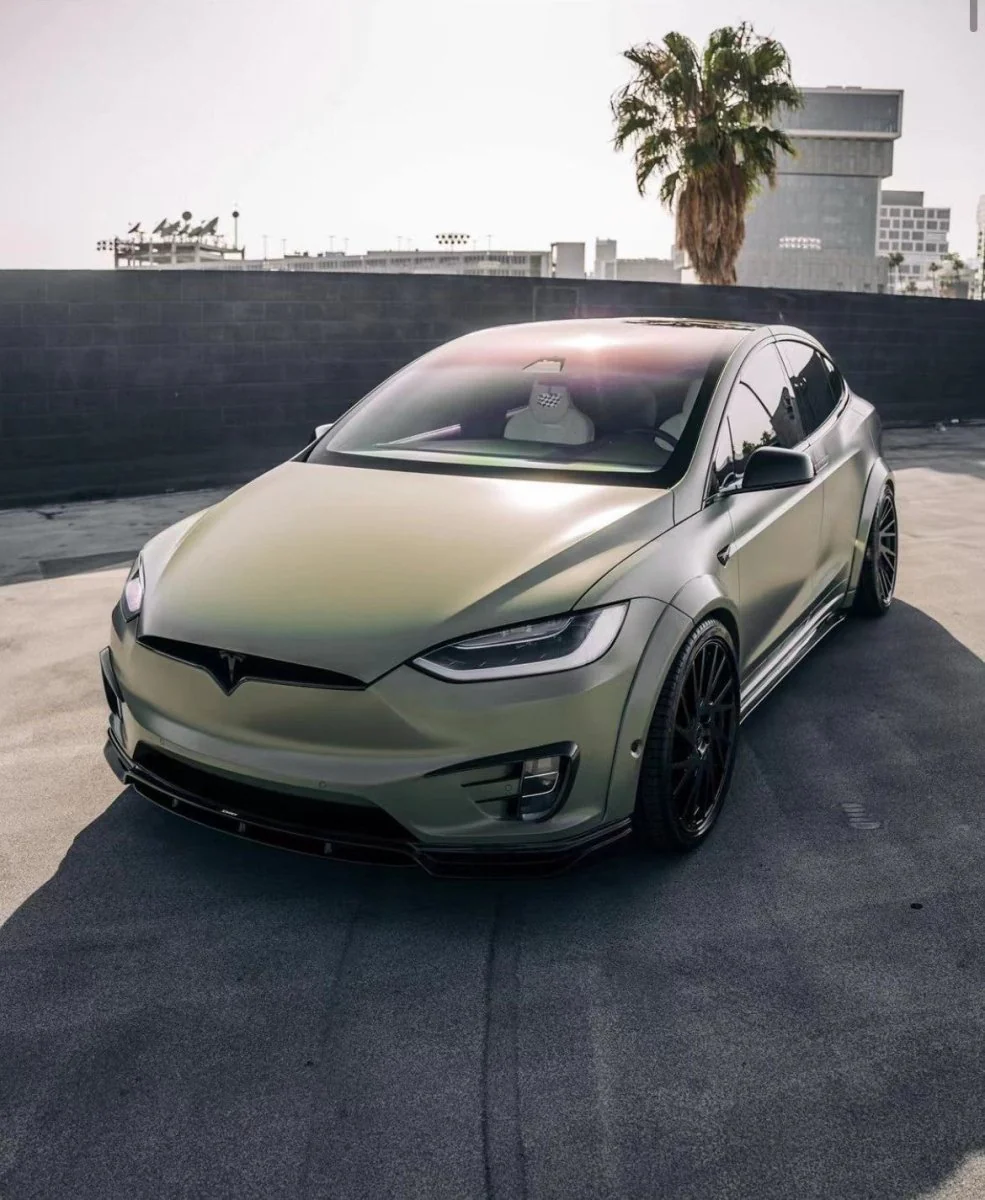 CMST Tuning Widebody Wheel Arches for Tesla Model X P100D Performance/Base Carbon Fiber/FRP