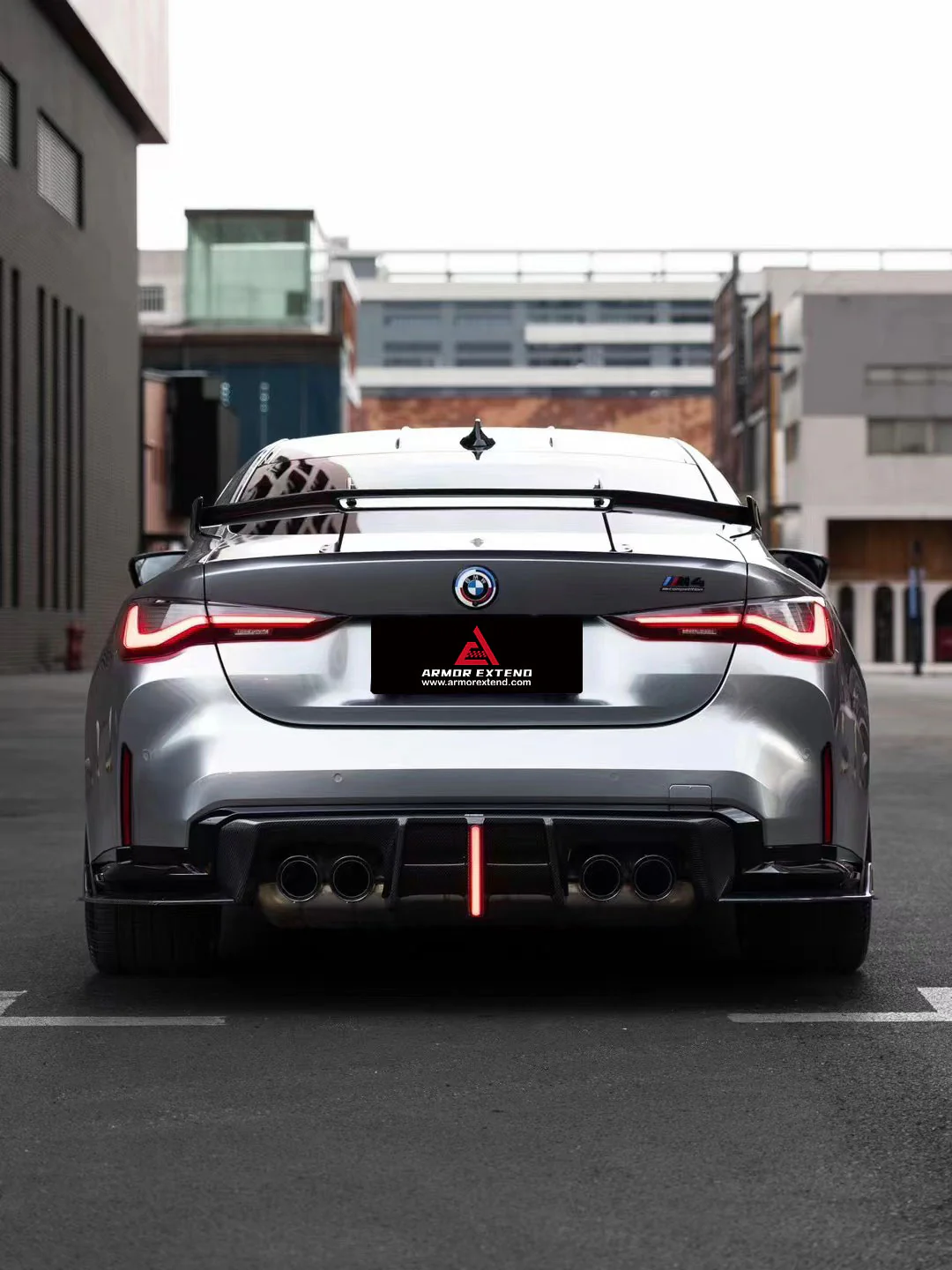 ArmorExtend AE V2 Rear Diffuser & Canards for BMW M3 G80 G81 M4 G82 G83 Carbon Fiber