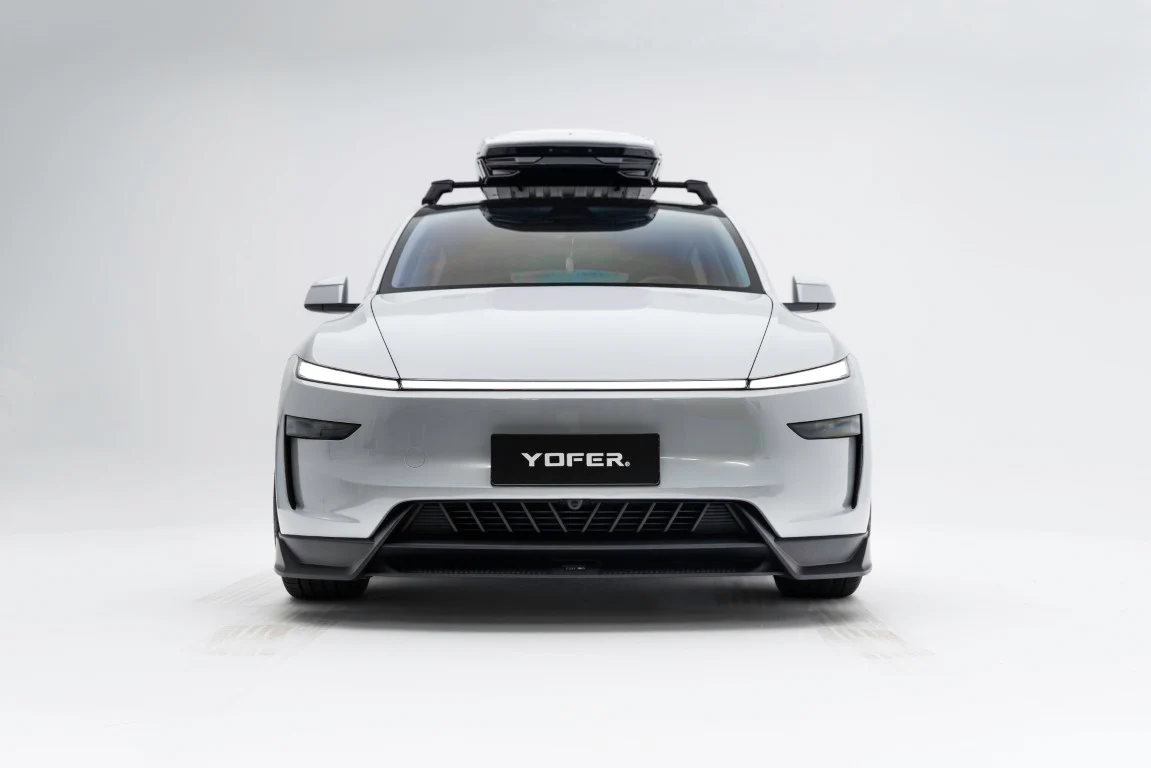Yofer USA Loong Flames Pro Front Lip for Tesla Model Y Juniper 2026-ON PP Polypropylene