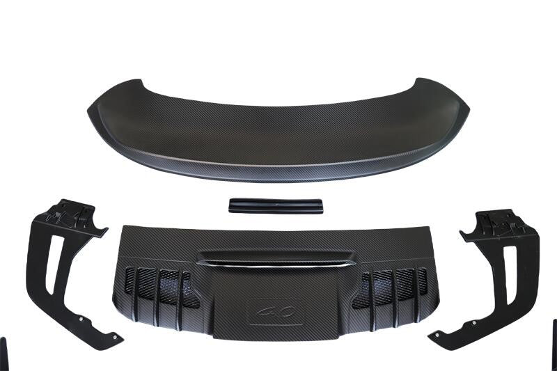 DuPont Tech GT3 V1 Style Rear Wing for Porsche 911 992.1 992.2 2020-ON Dry Pre-preg Carbon Fiber