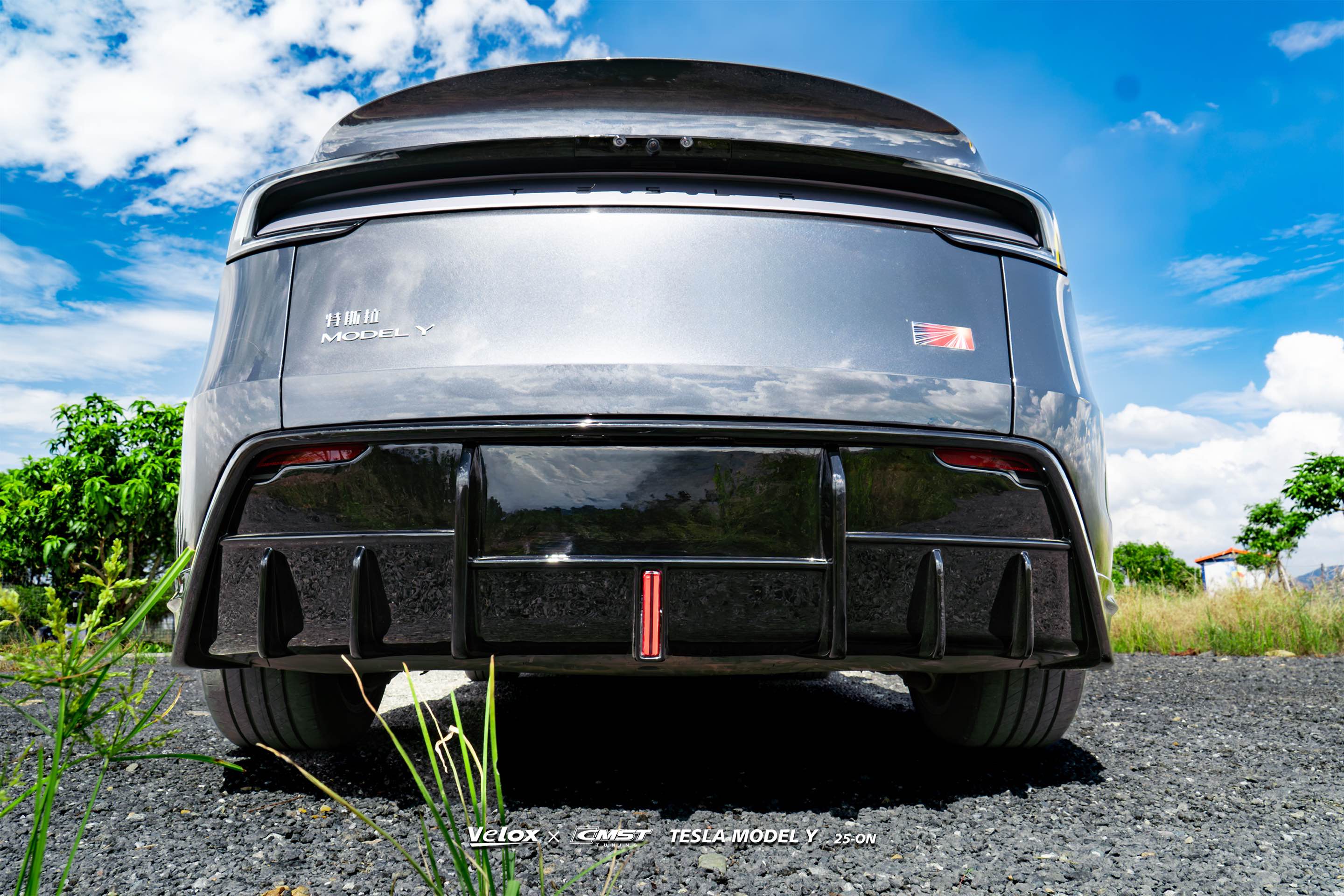 CMST Tuning V4 Rear Diffuser for Tesla Model Y Juniper 2026-ON ABS