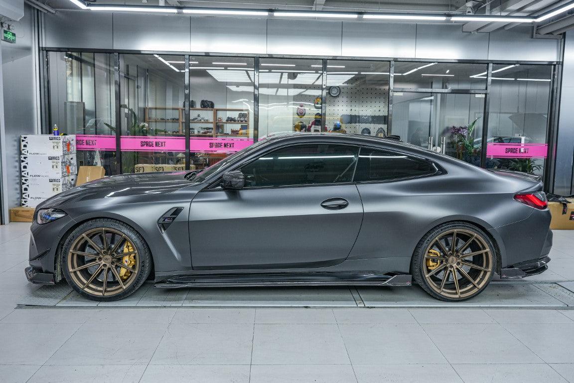 ArmorExtend AE Side Skirts for BMW M3 G80 G81 Pre-preg Carbon Fiber