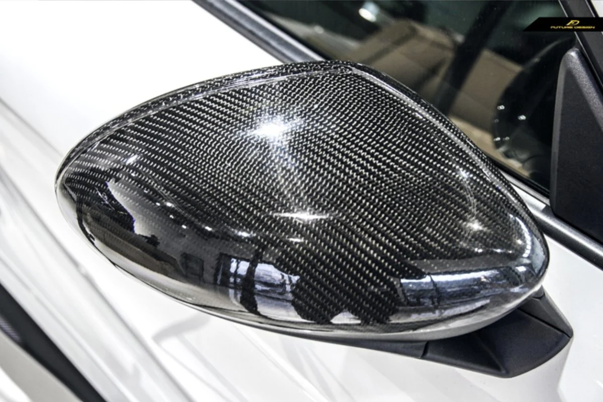 Aero Republic Carbon Fiber Porsche 718 Cayman / Boxster Carbon Fiber Mirror Caps Replacement