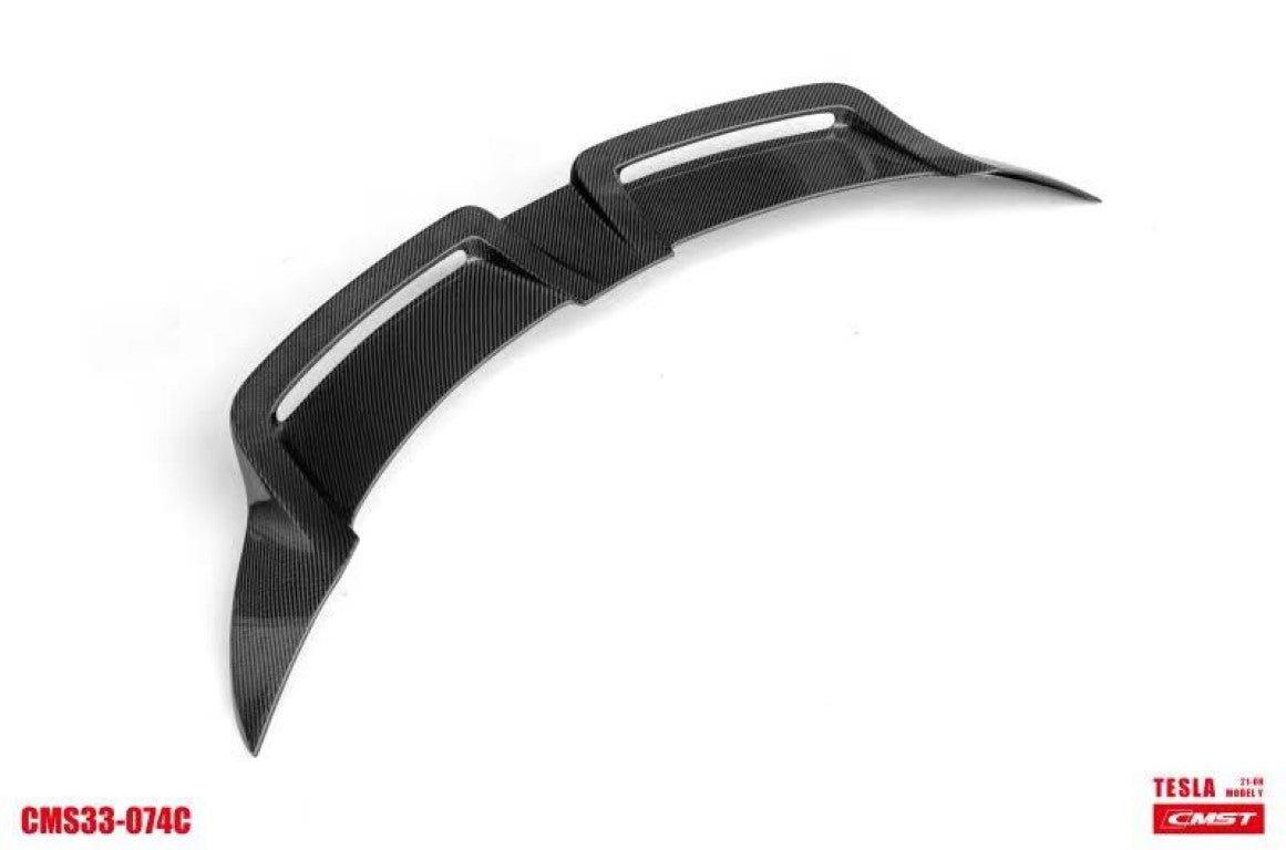 CMST Tuning V3 Rear Trunk Spoiler for Tesla Model Y Performance AWD Carbon Fiber/FRP