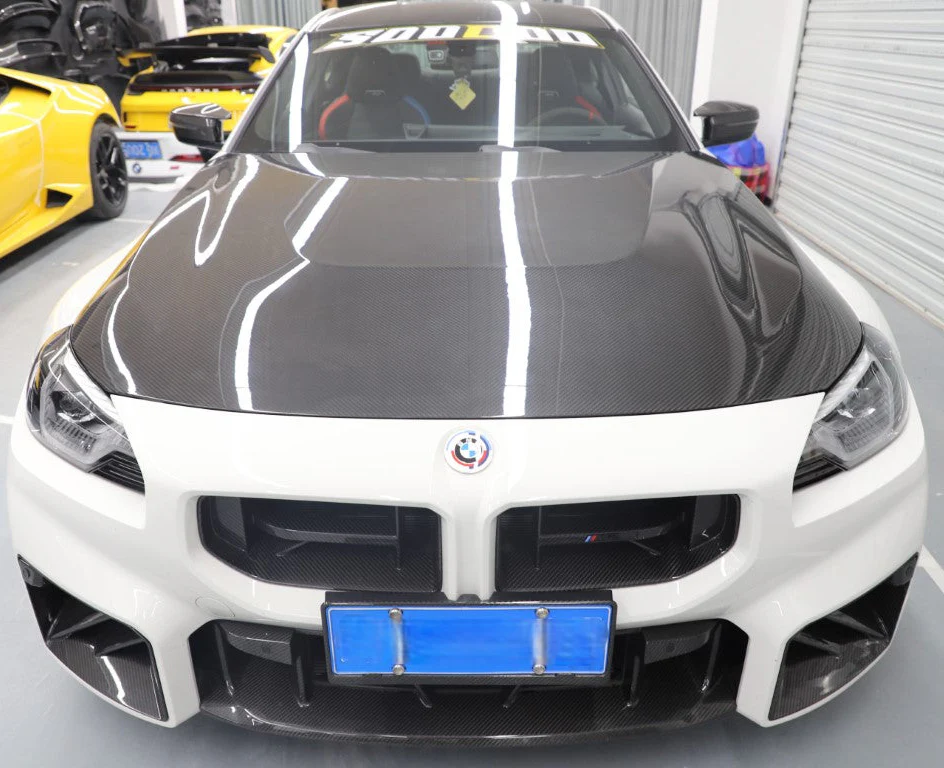 Aero Republic OE Style Hood for BMW M2C M2 G87 & 2 Series M240i G42 Dry Pre-preg Carbon Fiber