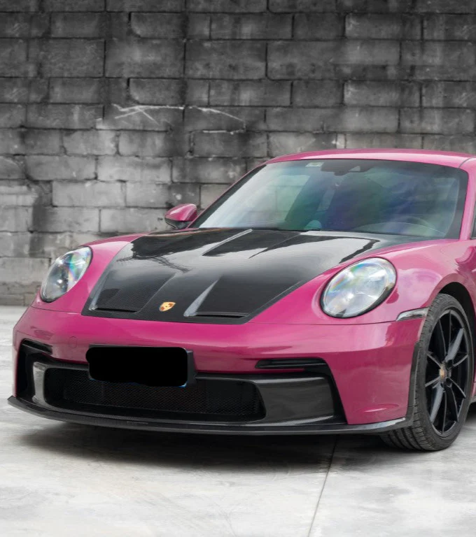 DuPont Tech Grill for GT3 Conversion Style Front Bumper Dry Pre-preg Carbon Fiber