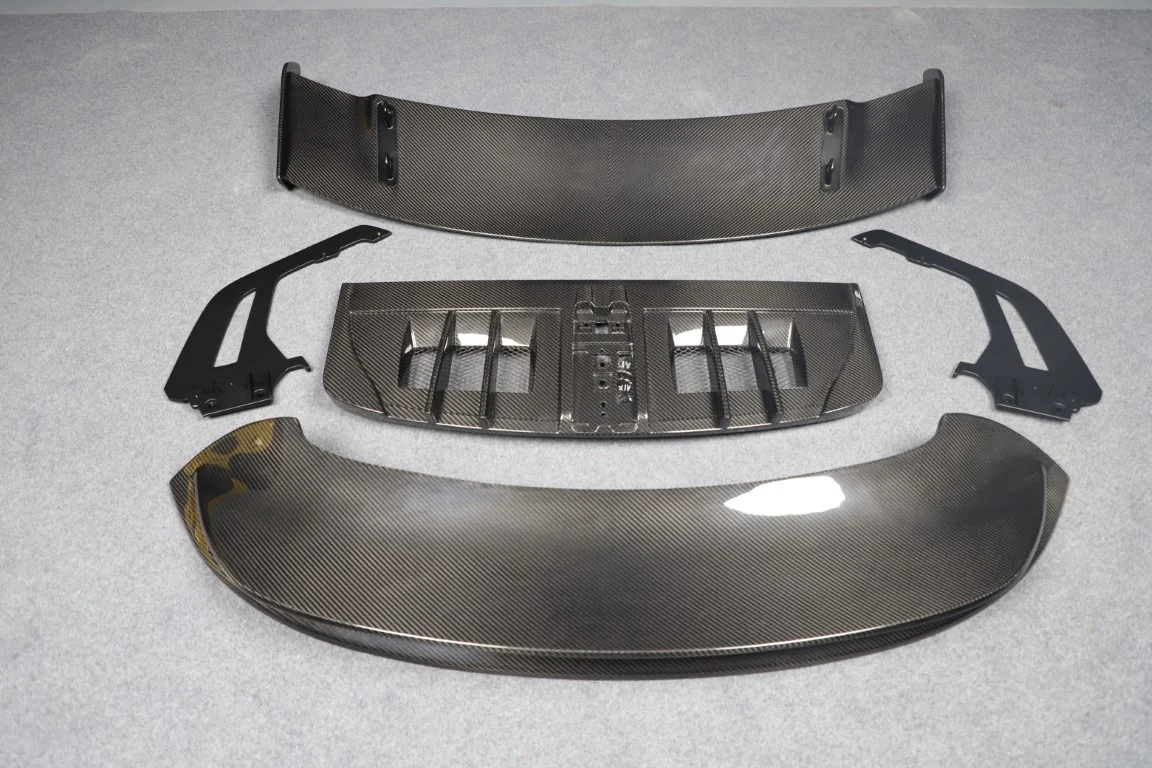 DuPont Tech GT3 V2 Style Rear Wing for Porsche 911 992.1 992.2 2020-ON Dry Pre-preg Carbon Fiber
