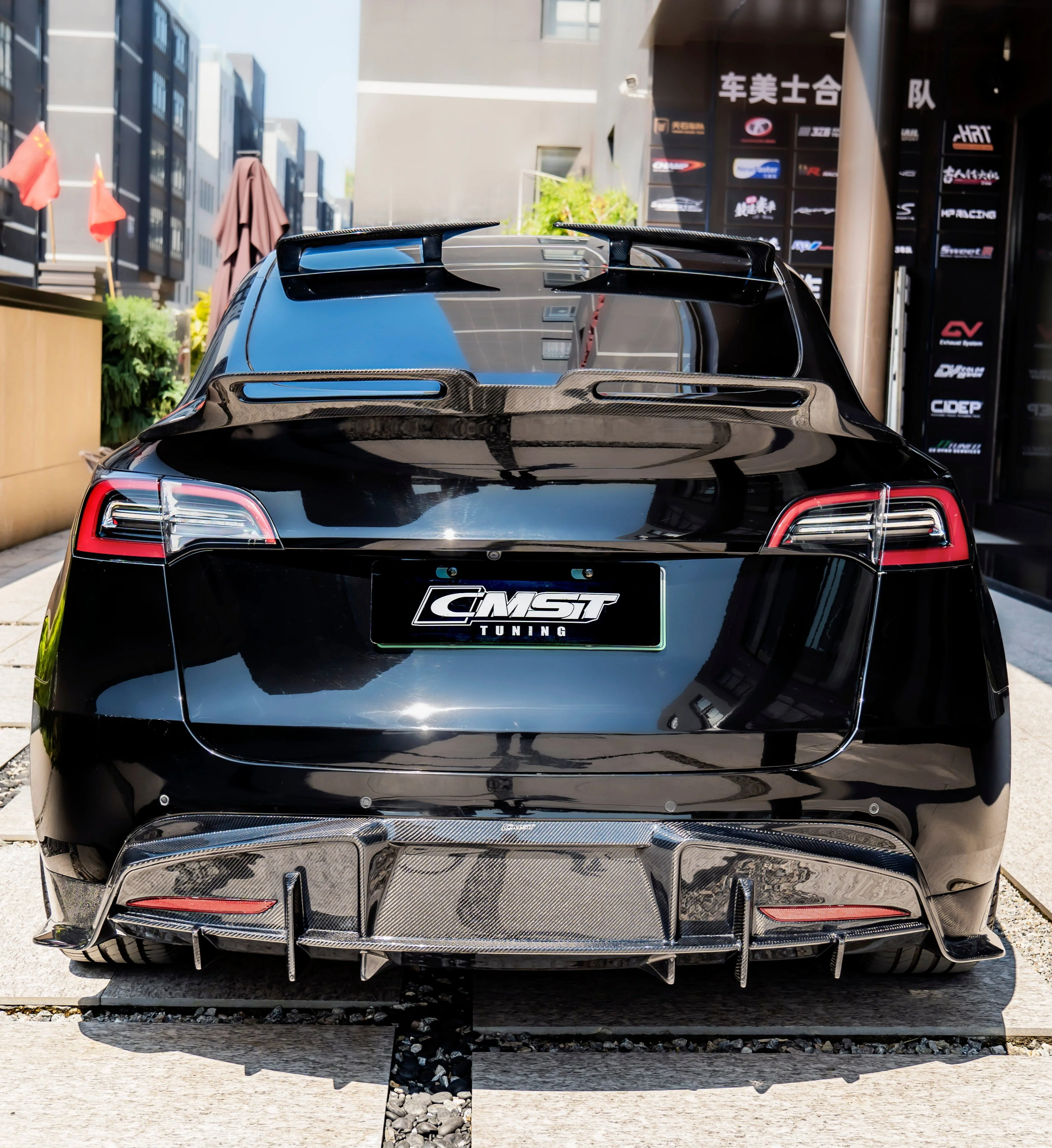 CMST Tuning Rear Diffuser for Tesla Model Y Performance AWD Long Range RWD Standard Carbon Fiber/FRP