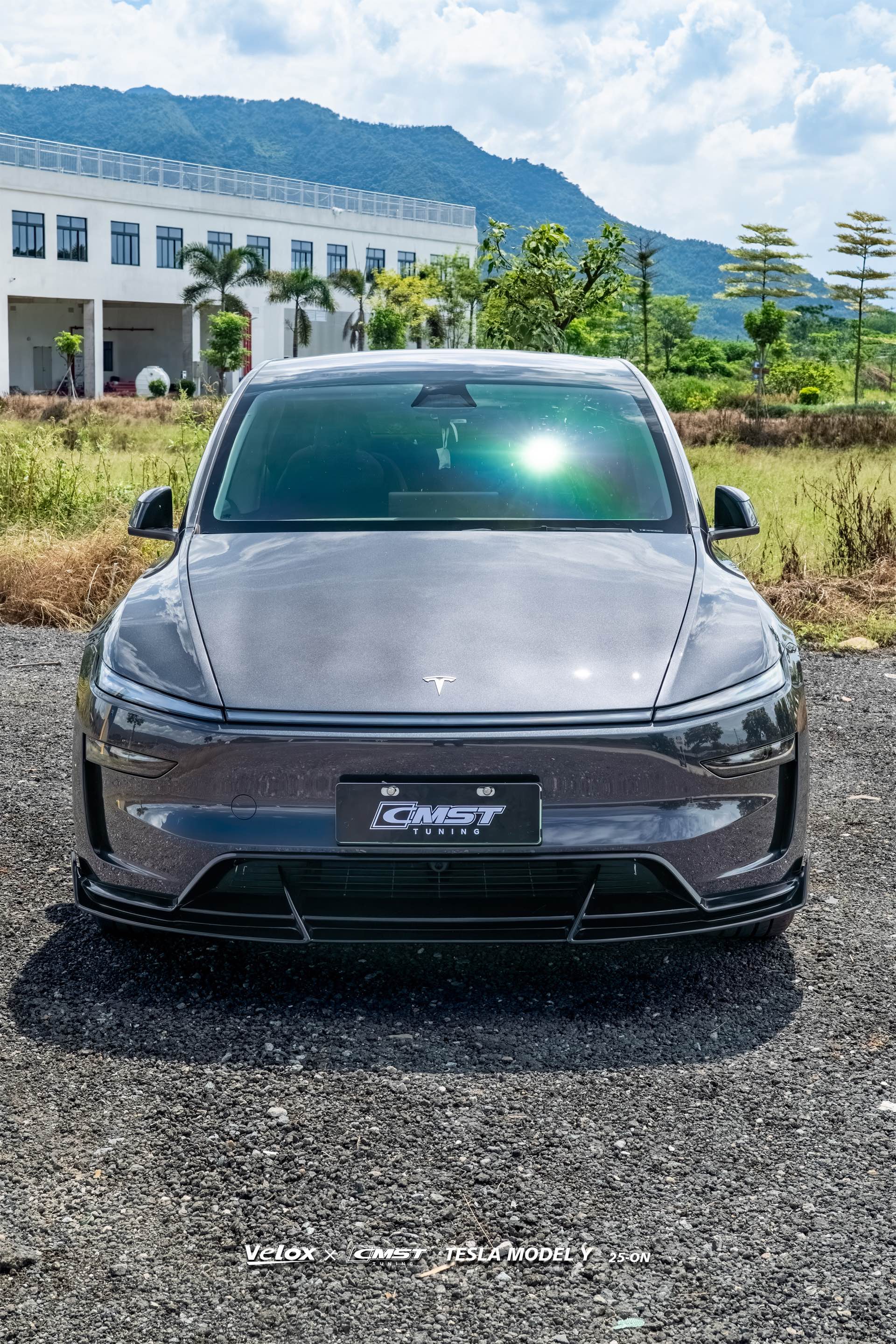 CMST Tuning V4 Front Lip for Tesla Model Y Juniper 2026-ON ABS