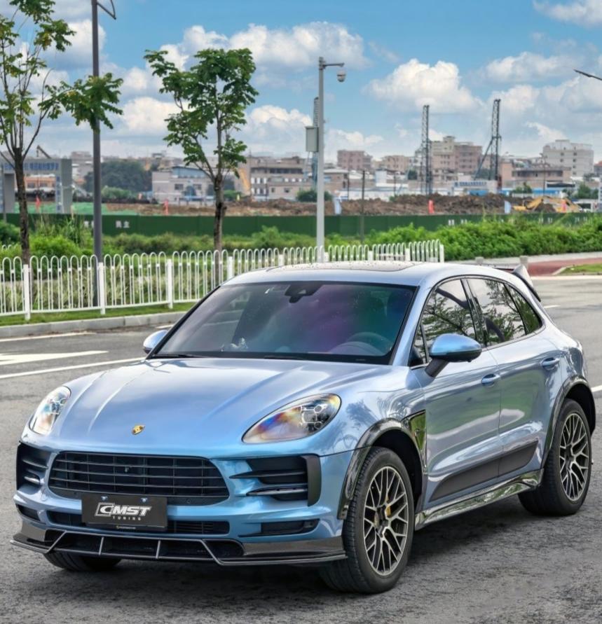 CMST Tuning Front Lip for Porsche Macan 95B.2 Base/S 2019-2021 Carbon Fiber/FRP