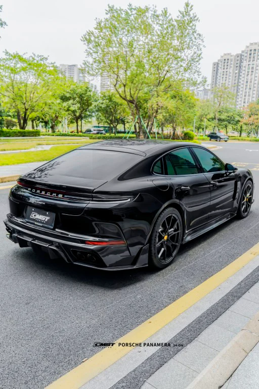 CMST Tuning Rear Diffuser & Canards for Porsche Panamera 976 4S E-Hybird GTS Turbo Carbon Fiber/FRP