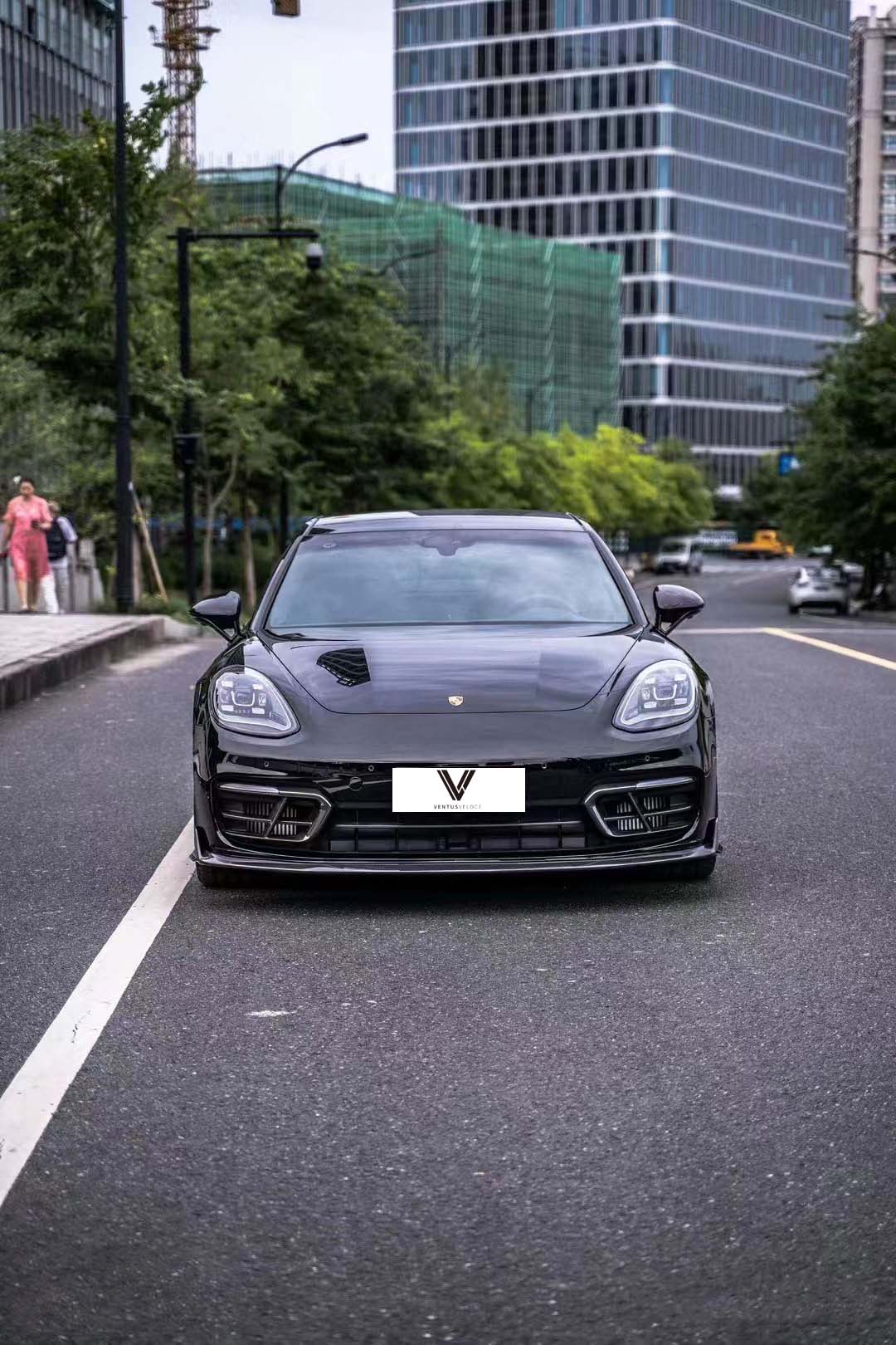 Ventus Veloce Front Air Intakes for Porsche Panamera 971.2 RWD/Base/4/4S 2021-2023 Dry Pre-preg Carbon Fiber