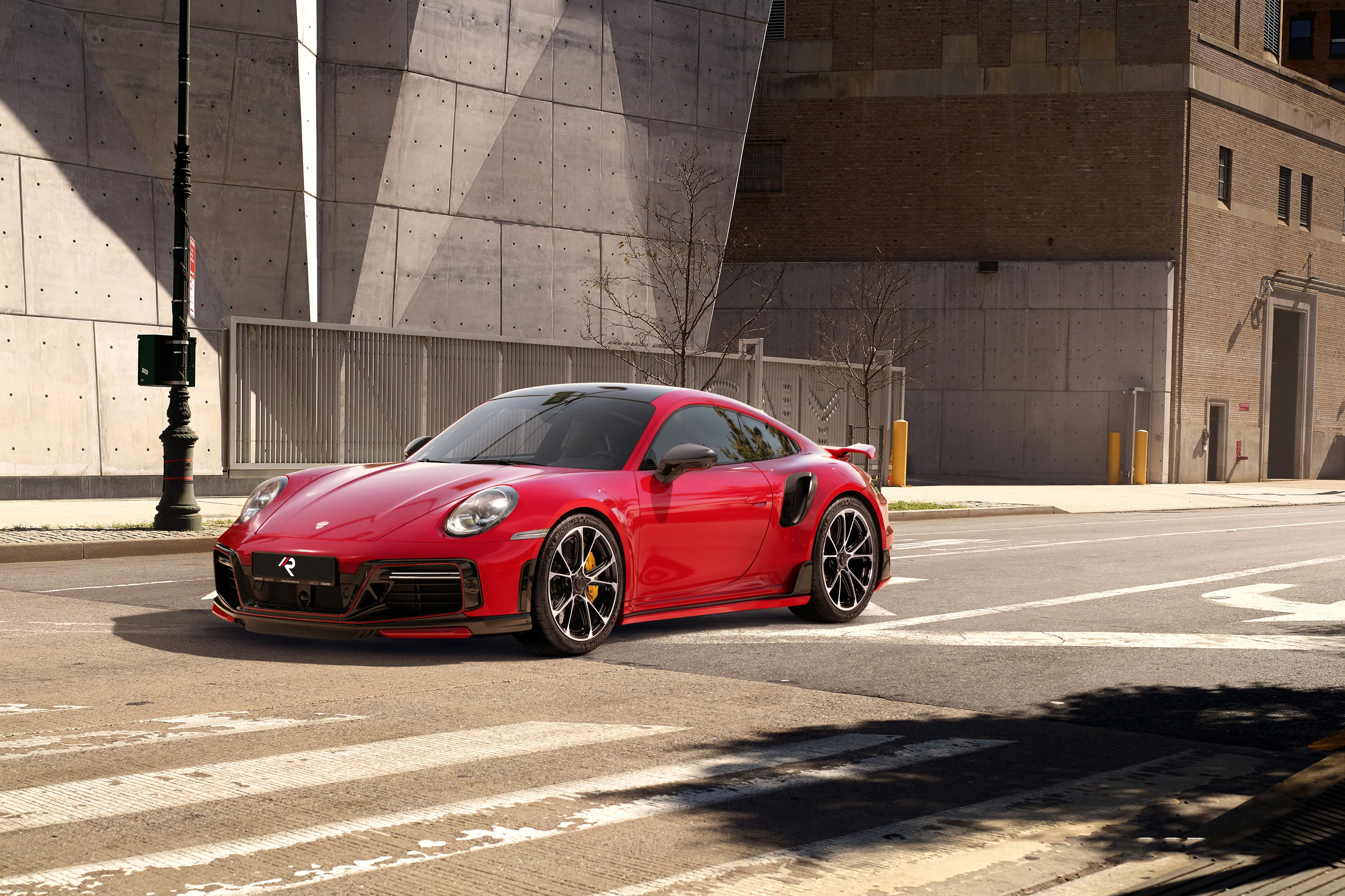 Aero Republic T-ART Style Side Skirts for Porsche 911 992.1 Turbo/Turbo S 2020-2025 Dry Pre-preg Carbon Fiber