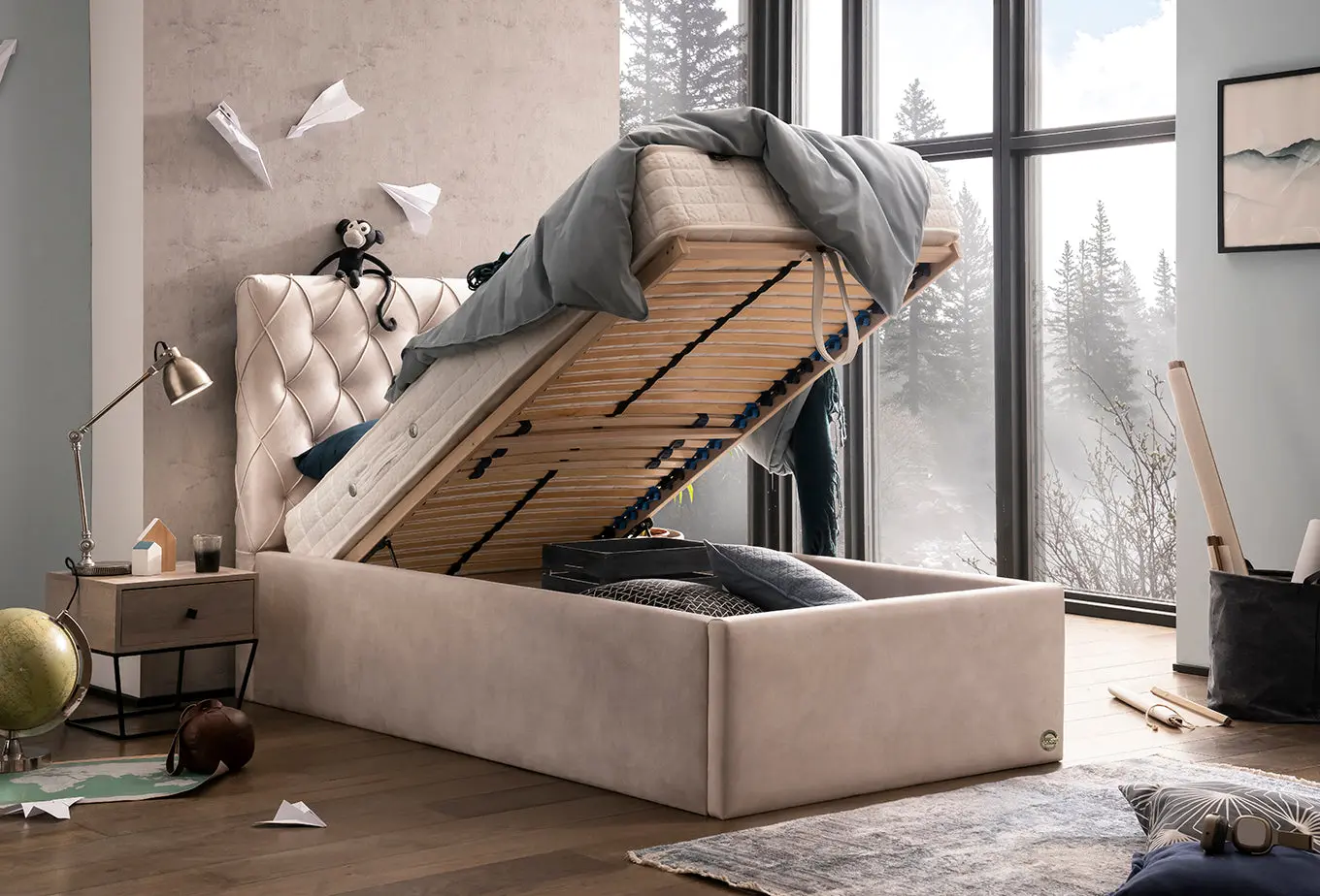 Kinder Polsterbett Lolo
